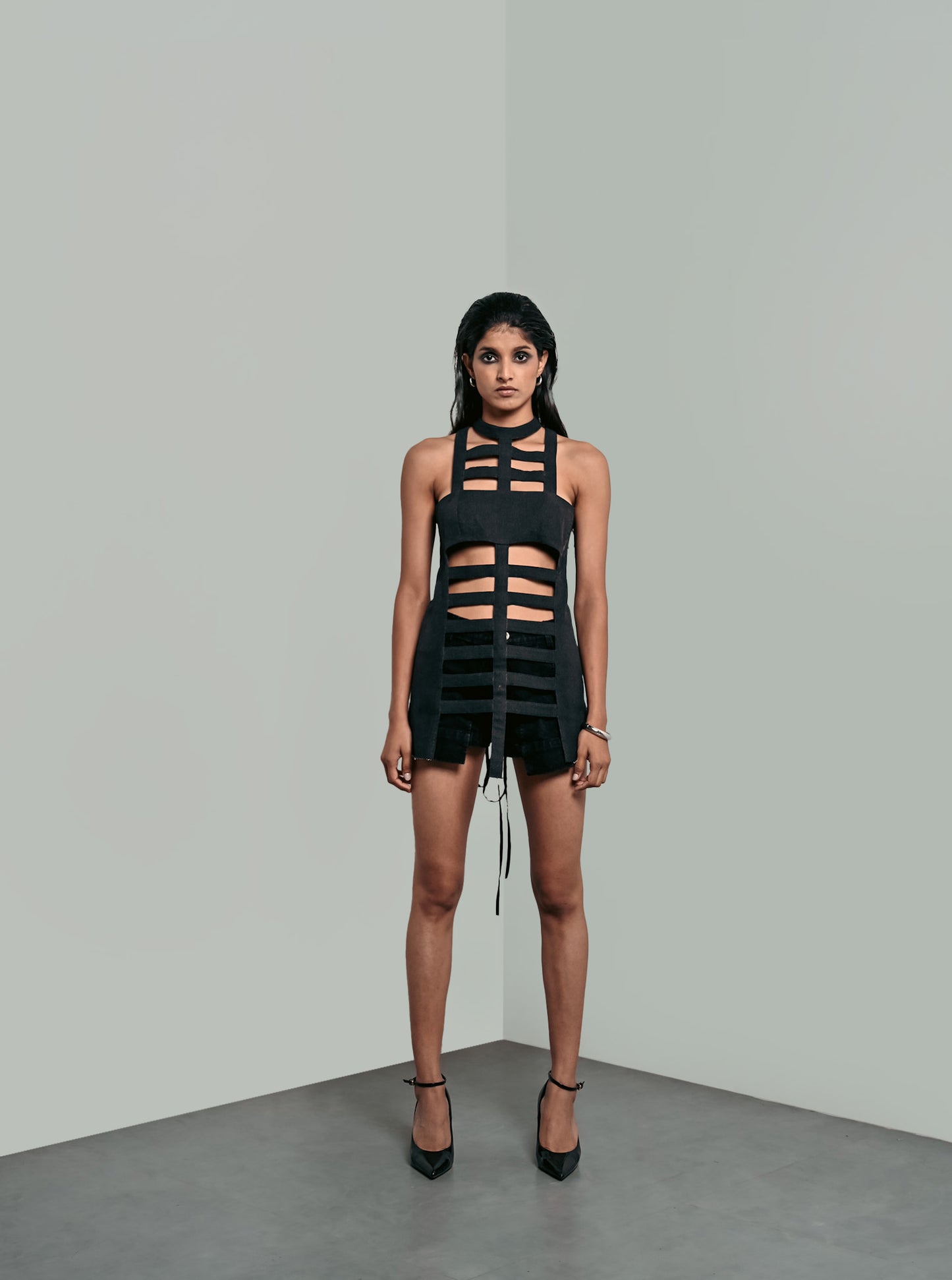GRIDLOCK HARNESS DRESS