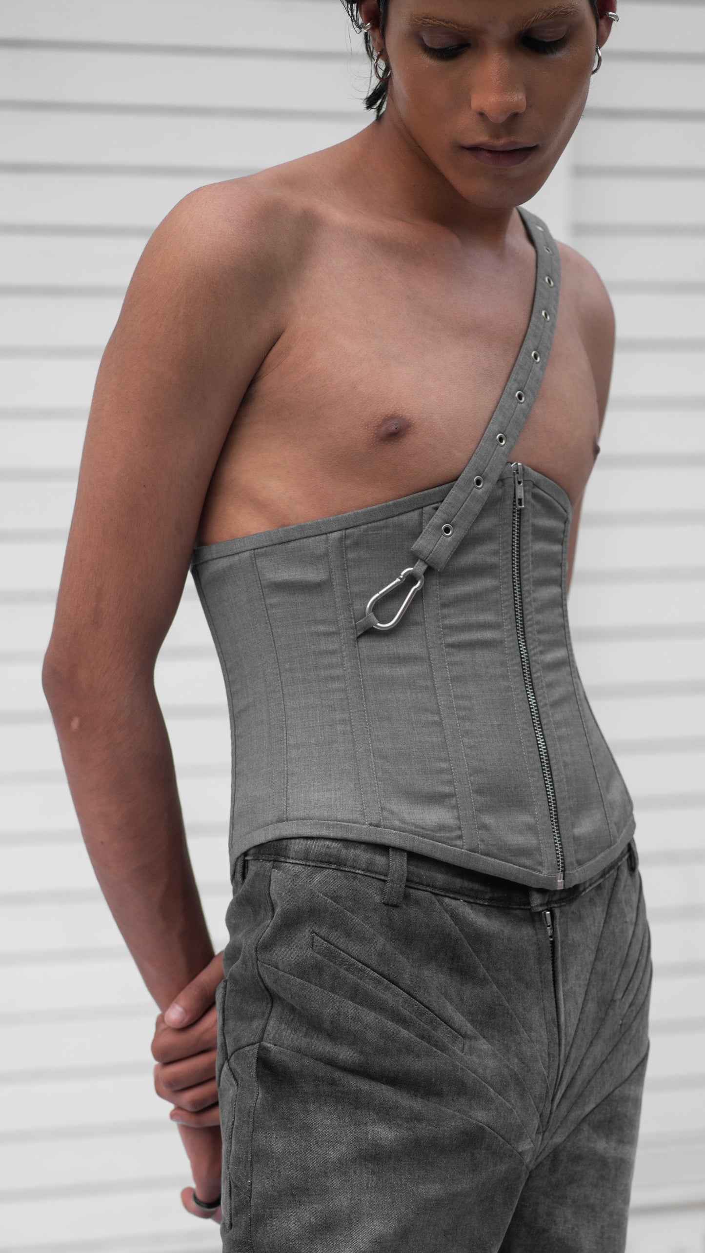 FREEDOM CORSET GREY