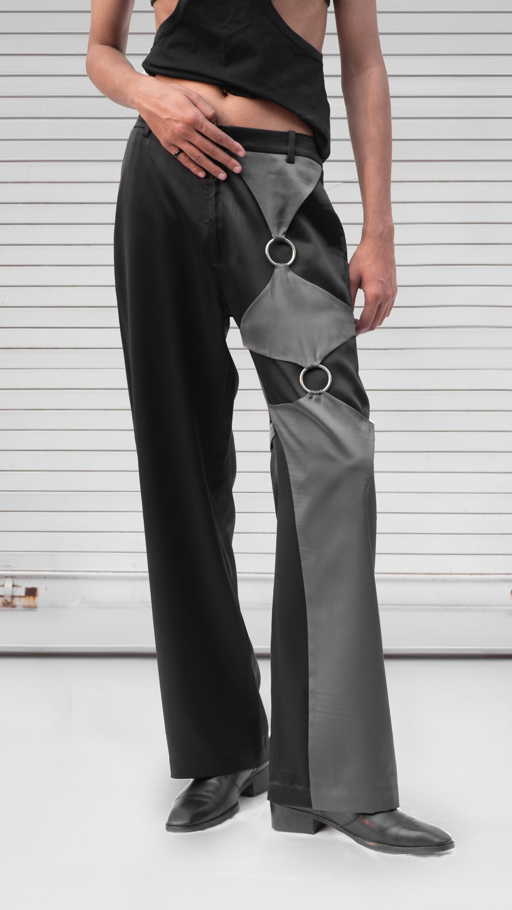 UNDERCOVER HARNESS TROUSERS