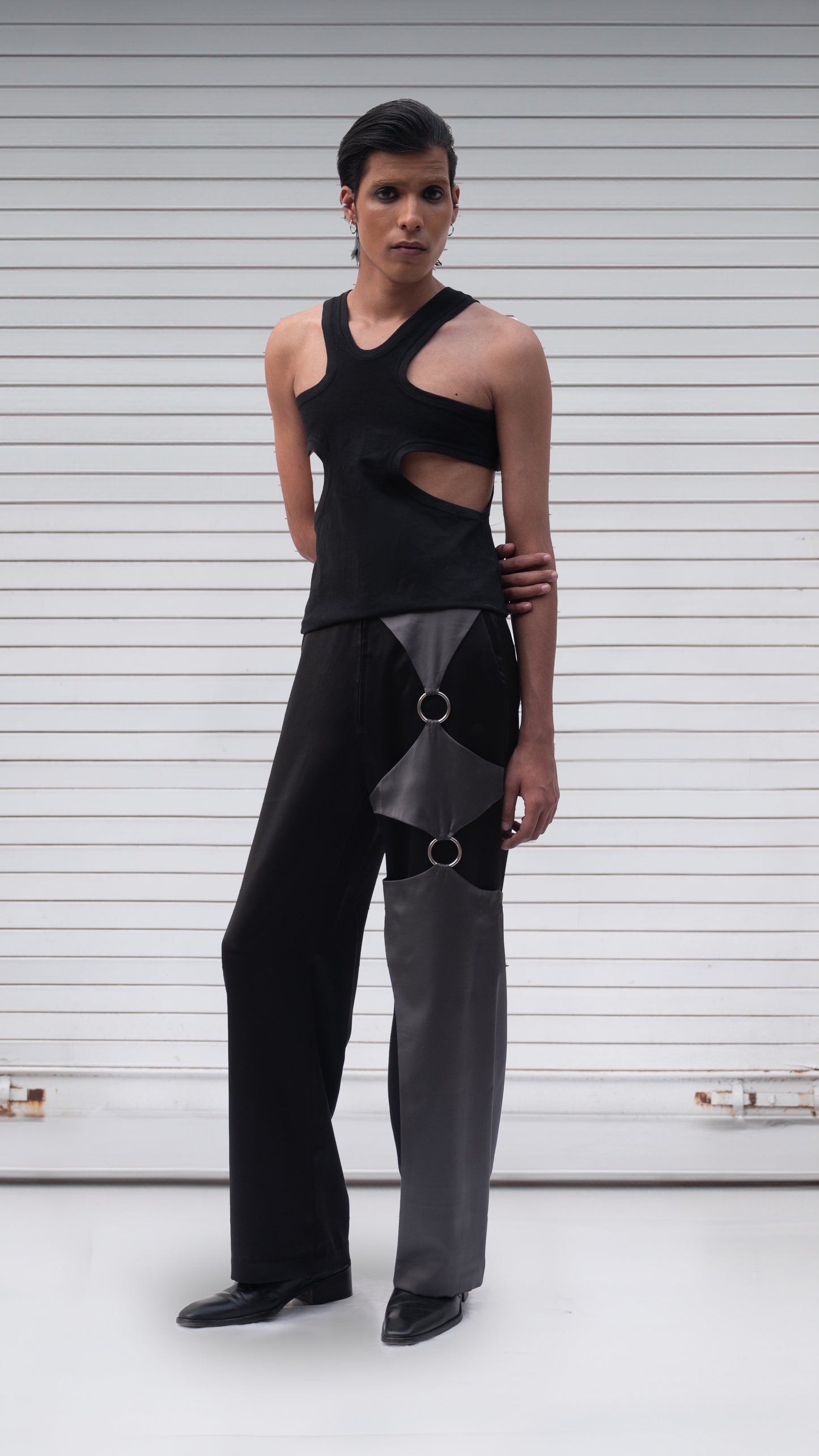 UNDERCOVER HARNESS TROUSERS