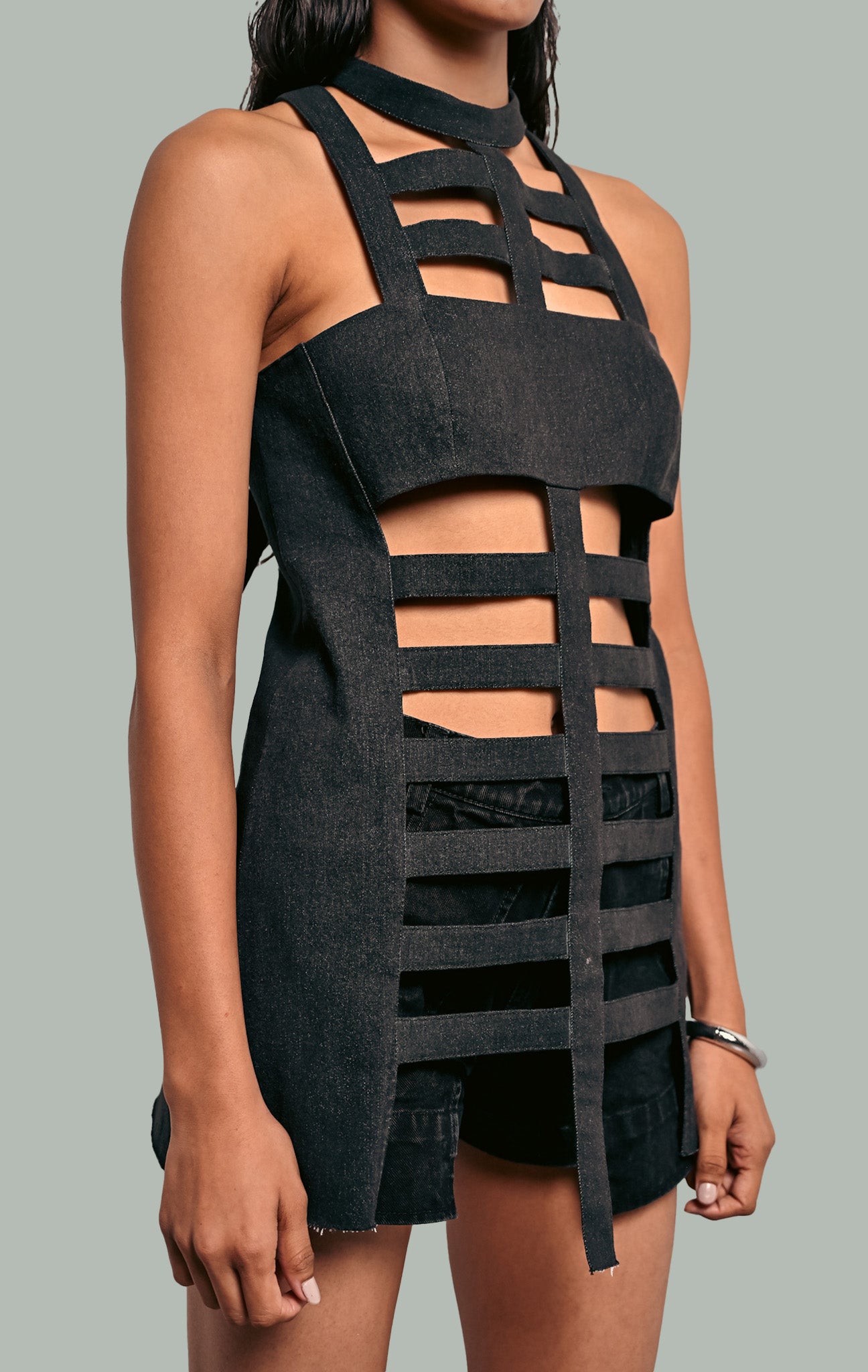 GRIDLOCK HARNESS DRESS
